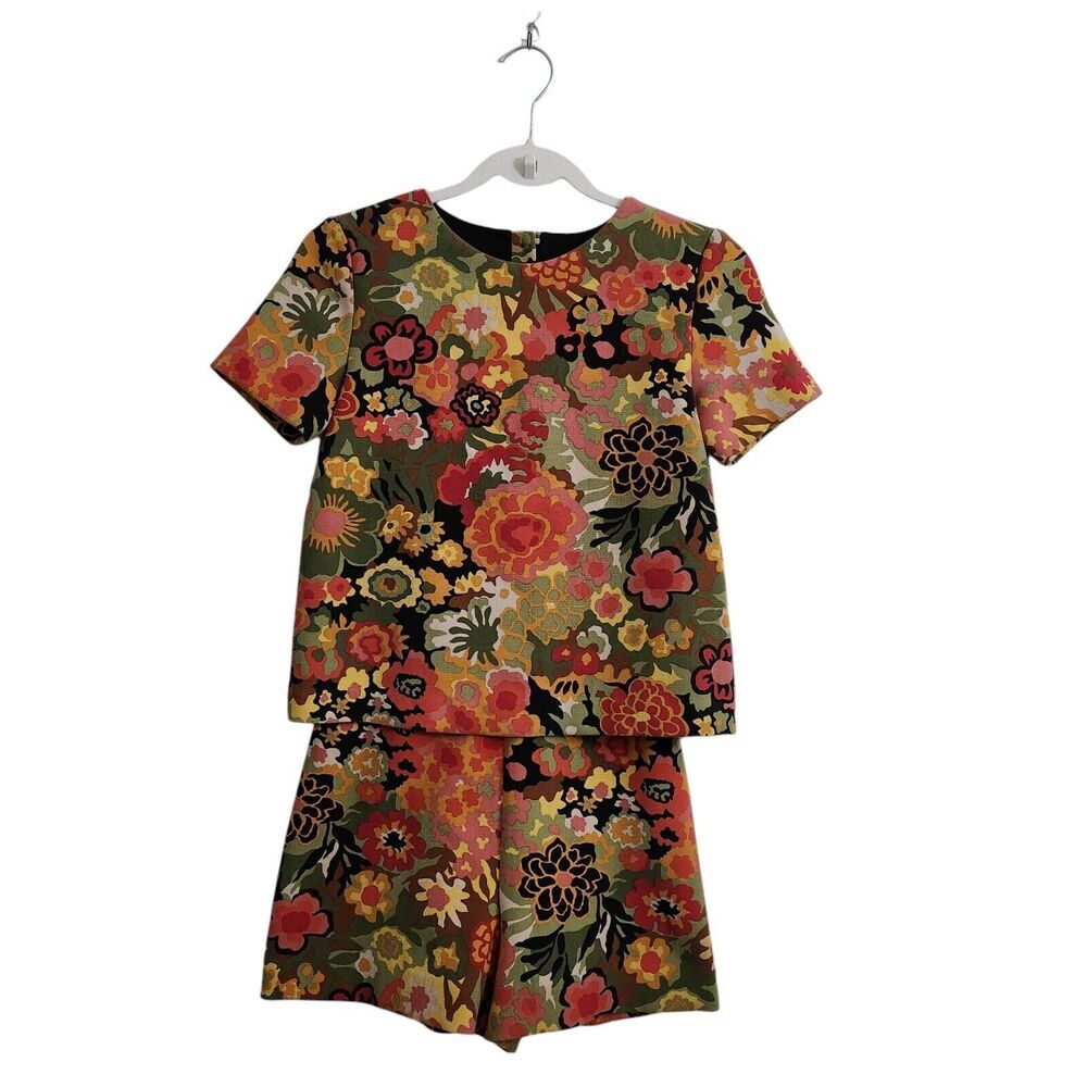 Zara Floral Jumpsuit - Multicolor